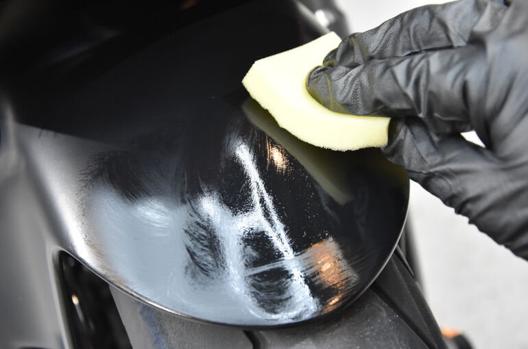 ドゥカティ・パニガーレV2のバイクコーティング１６