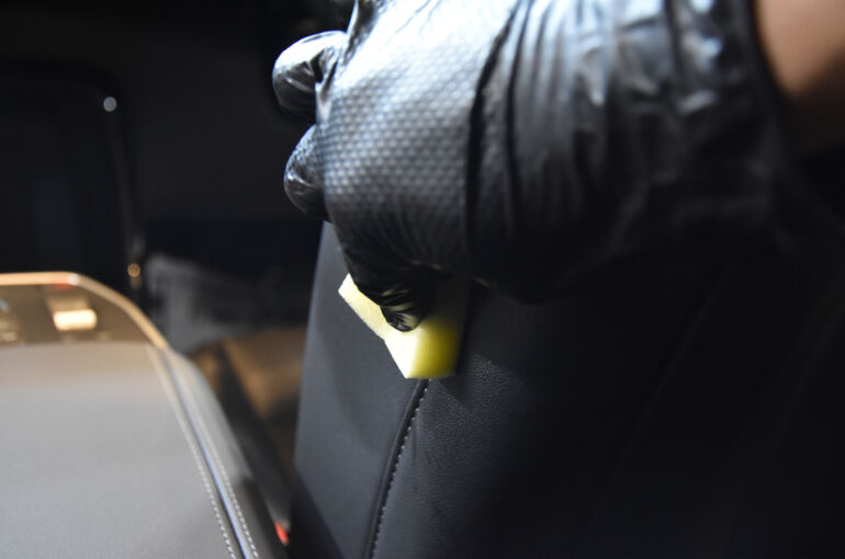 横浜市神奈川区施工したシートコーティングの風景8