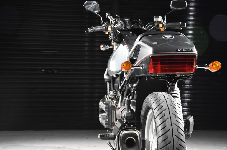 BMW・K100RSのガラスコーティング施工12
