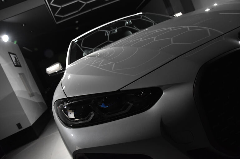 BMWの・440iのカーコーティング施工3