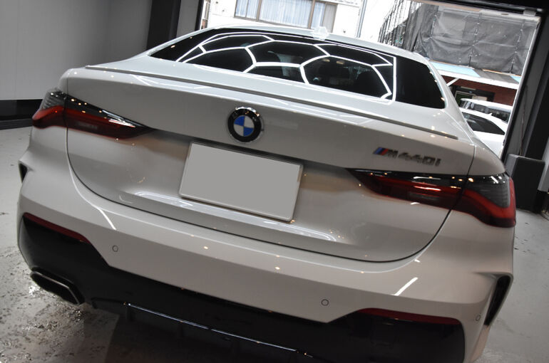 BMWの・440iのカーコーティング施工7