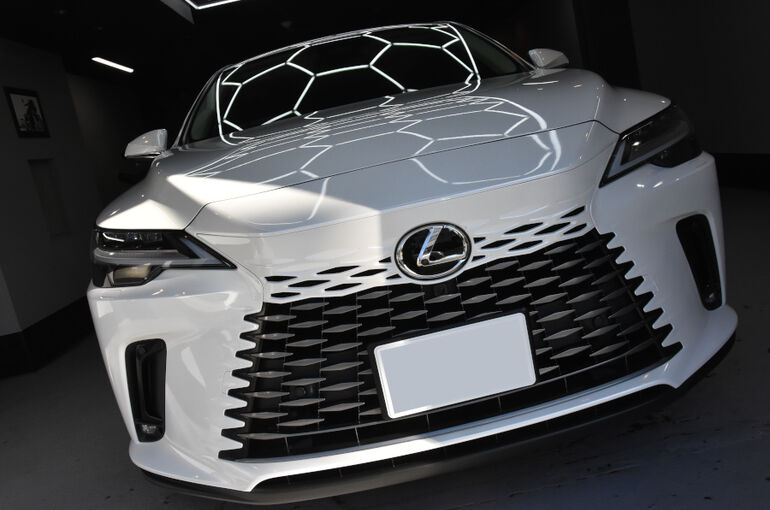 レクサス・RXのガラスコーティング施工2