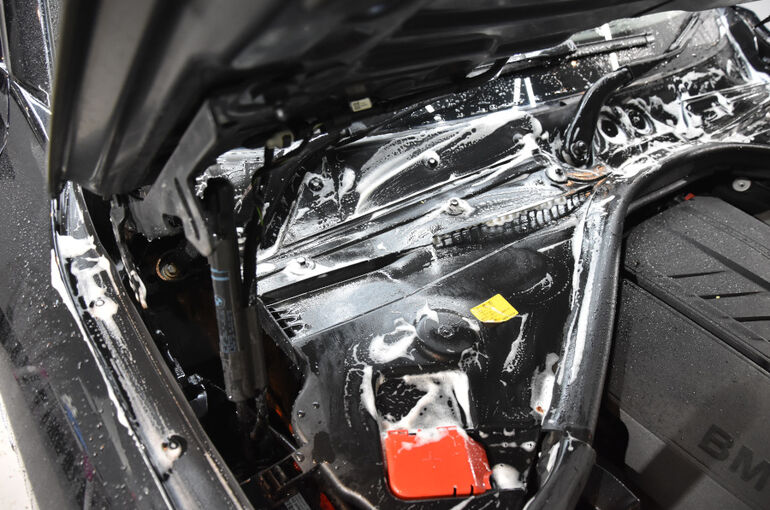 BMW・116iのガラスコーティング１７